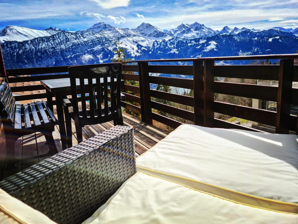 Chalet Lilo 4 Zimmer Big View Beatenberg Εξωτερικό φωτογραφία