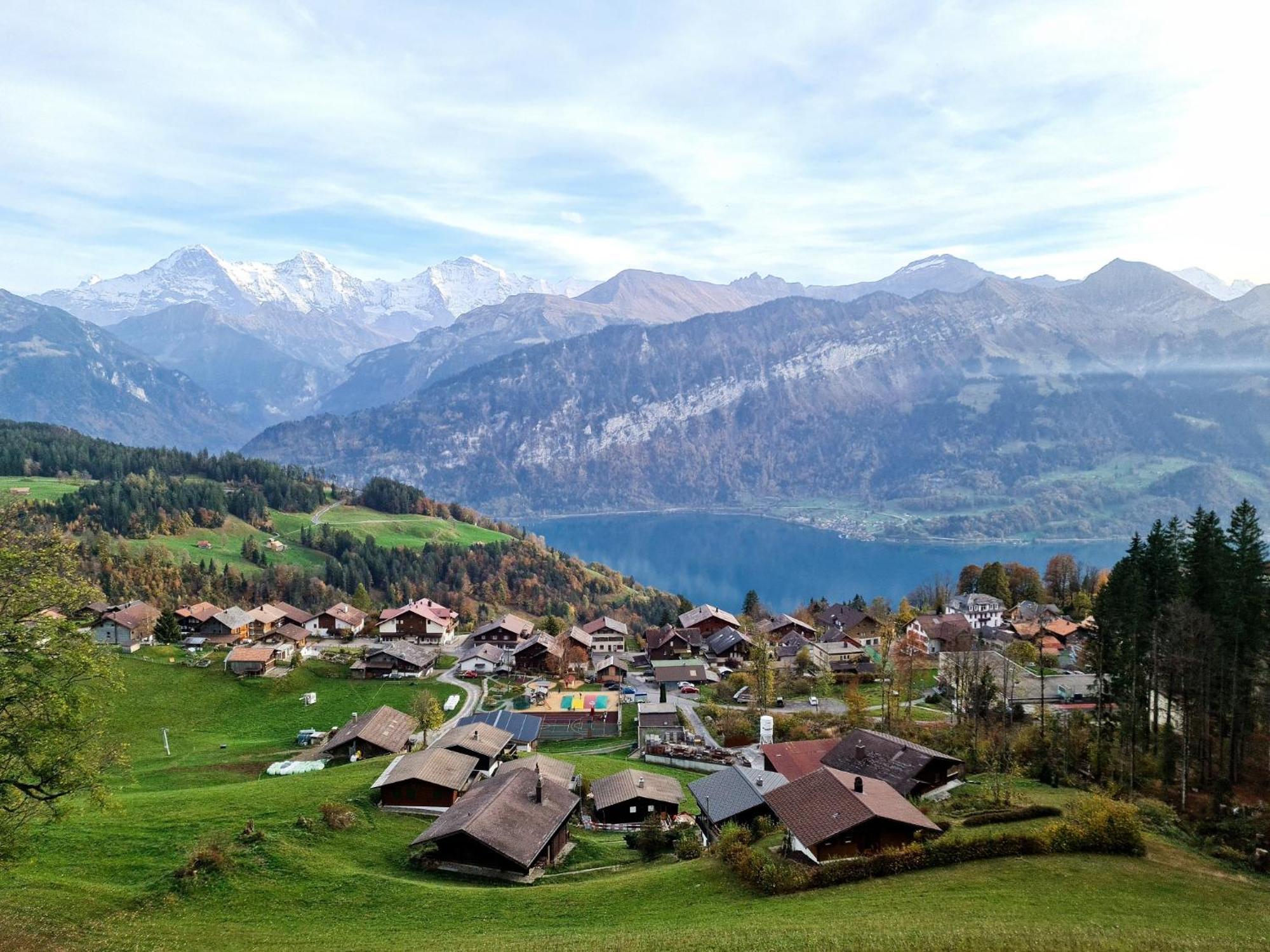 Chalet Lilo 4 Zimmer Big View Beatenberg Εξωτερικό φωτογραφία