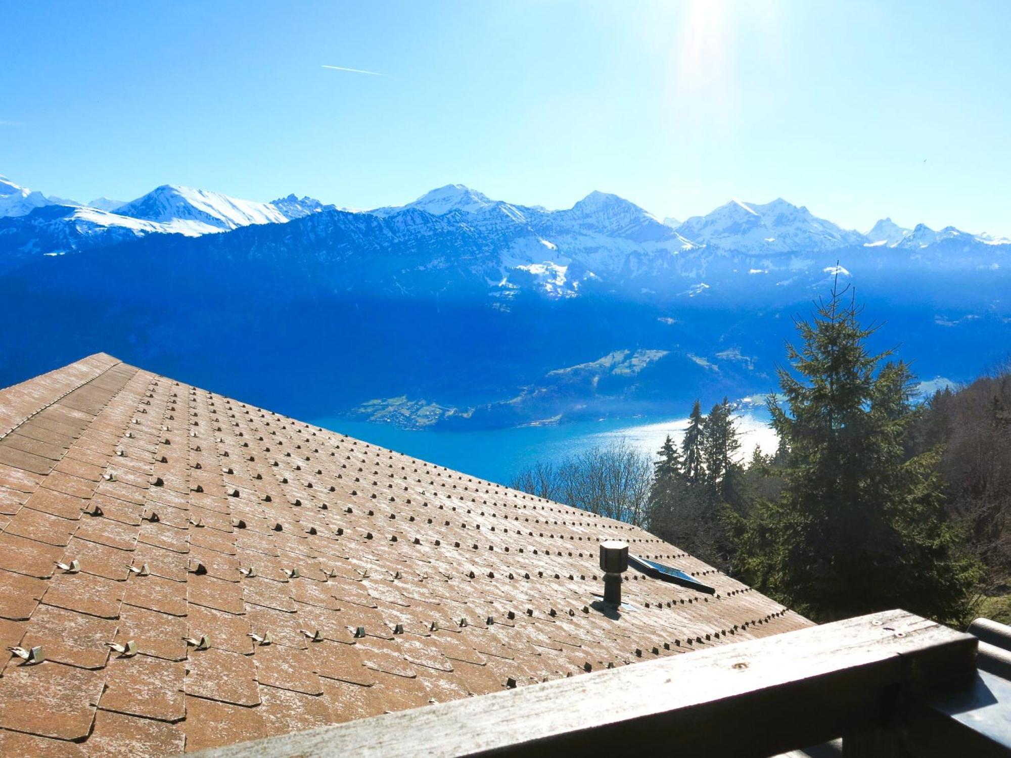 Chalet Lilo 4 Zimmer Big View Beatenberg Εξωτερικό φωτογραφία