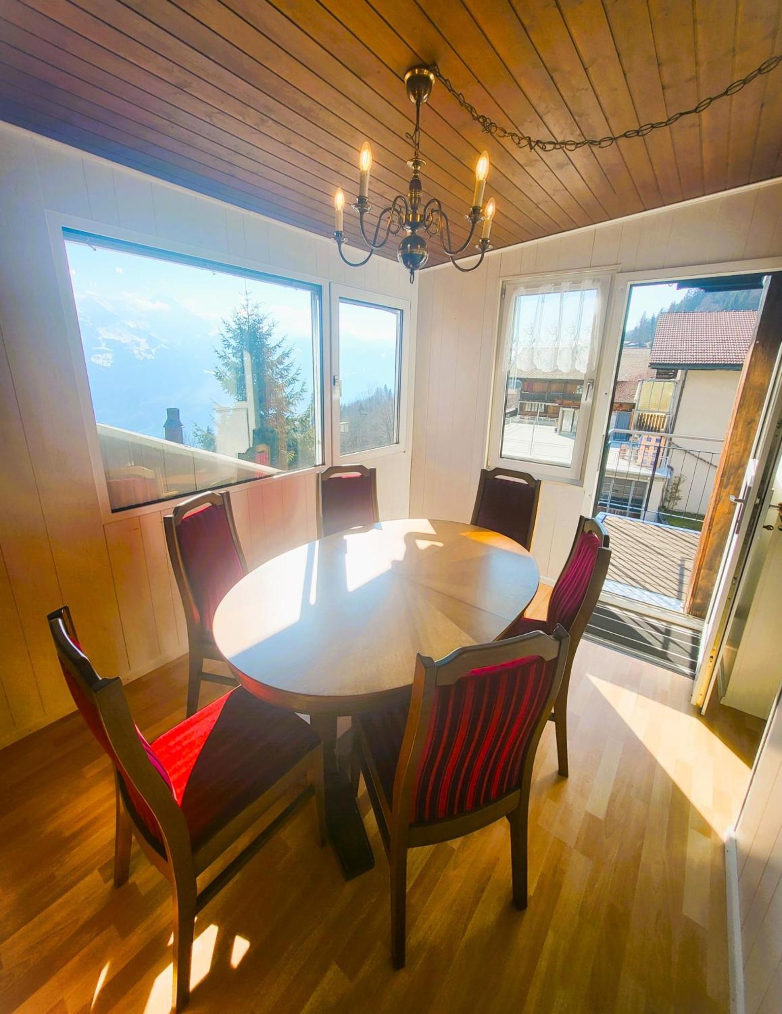 Chalet Lilo 4 Zimmer Big View Beatenberg Εξωτερικό φωτογραφία