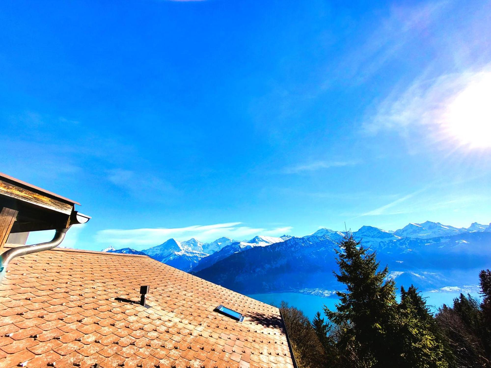 Chalet Lilo 4 Zimmer Big View Beatenberg Εξωτερικό φωτογραφία